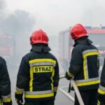 Pożar w Niegoszowie: lokalne służby w akcji ratunkowej